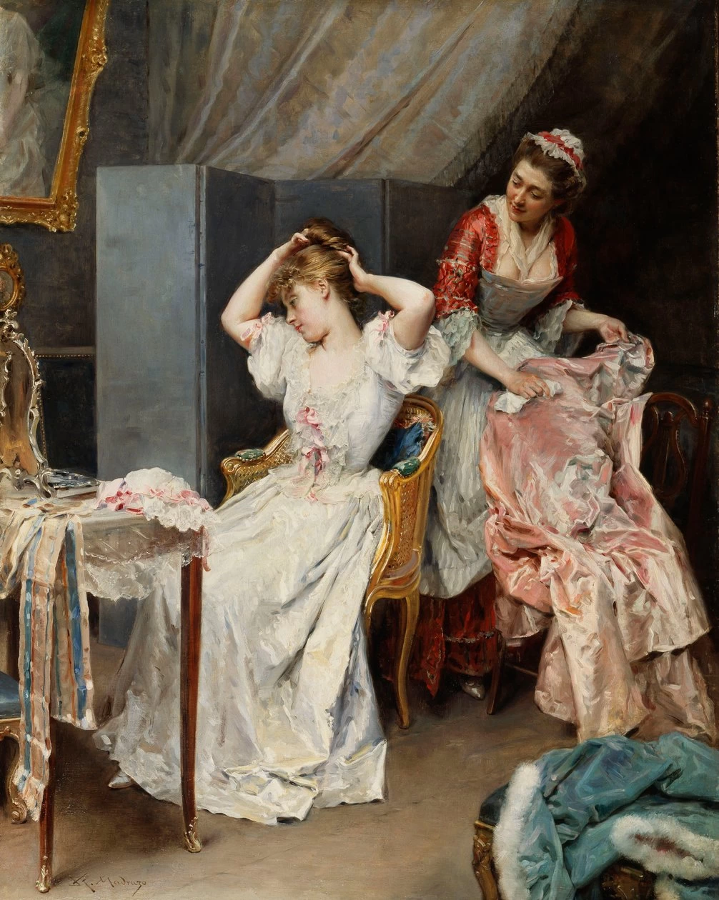 Raimundo Madrazo - La toilette
